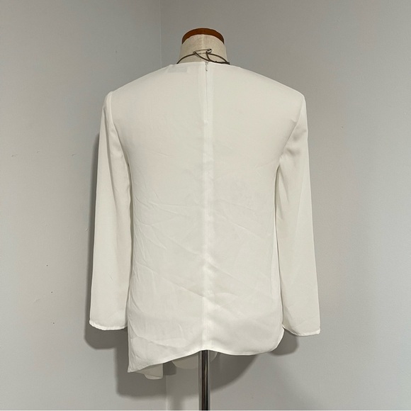 Aritzia brand Babaton Tadema White blouse size XS preowned - Picture 4 of 7